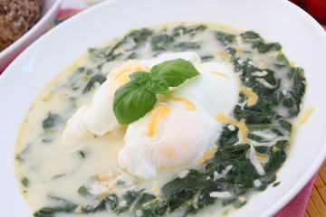 Spinatsuppe