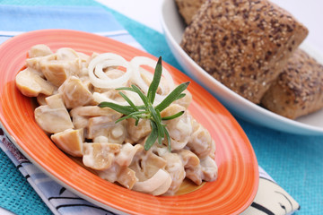 Pilzsalat