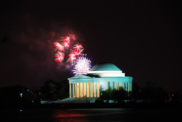 Thomas Jefferson Memorial, Washington DC - obrazy, fototapety, plakaty