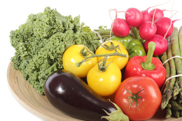 Big Bowl of Fresh Vegetables