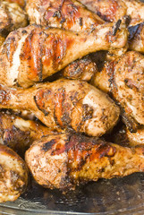Barbecued Jerk Chicken Drumsticks