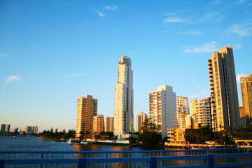 Fototapeta premium Surfers Paradise Skyline Gold Coast Australia