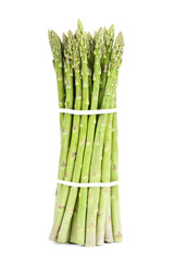 Asparagus Isolated on White