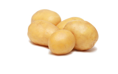 Raw potatoes
