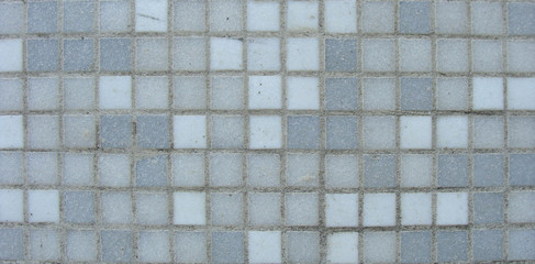 blue gray tiles mosaic pattern