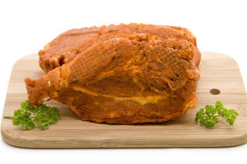 Steaks mit Petersilie