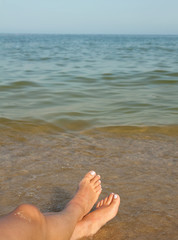 Peace on the beach.