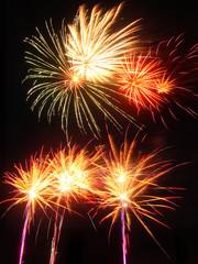 feux d'artifice