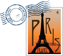 Postmark from france