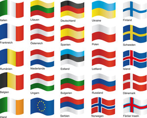 Europa Flaggen 01