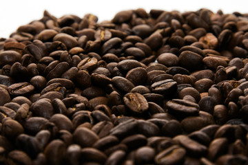 Grains of coffee