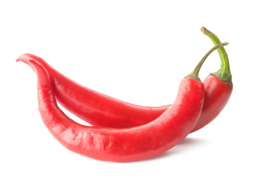 two chili peppers