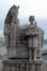 Obraz premium Statue hongroise