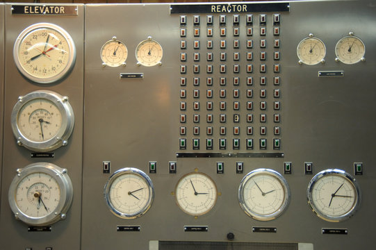 Control Room Nuclear Power Plant