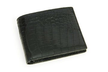 Wallet isolated on the white background