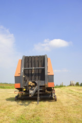 Fototapeta premium baling machine