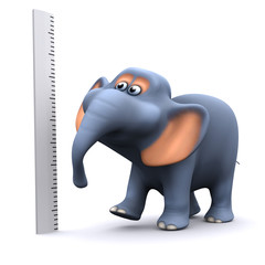 3d Dimensional elephant