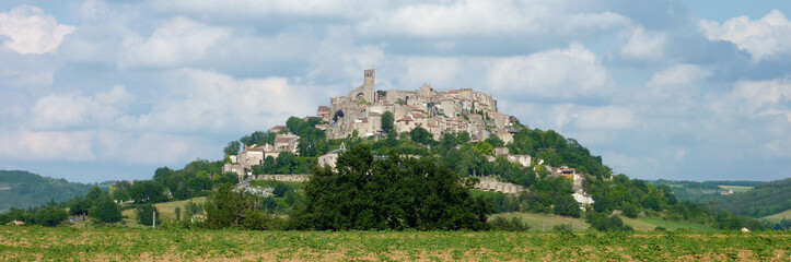 Obraz premium Panorama sur Cordes-sur-Ciel
