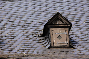 Dachfenster in Saarburg