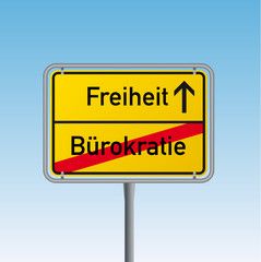 freiheit-bürokratie