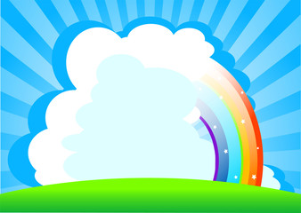 Summer day background