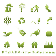 Environment and ecology symbols