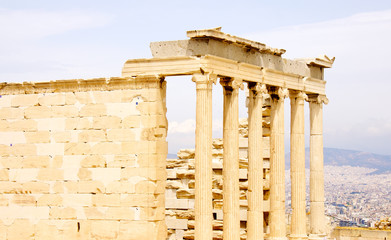 Fototapeta premium Erechtheion - part of Acropolis in Athens