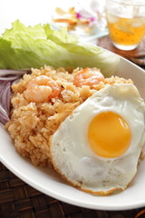 インドネシア料理のナシゴレン（nasi goreng）