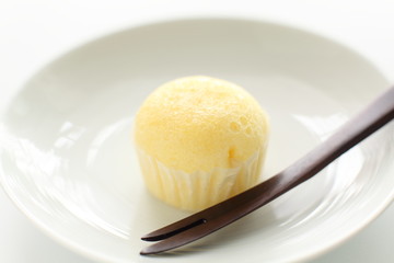 Japanese steamed cake