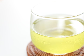 Japanese ice green tea