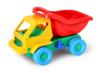 Colorful toy truck