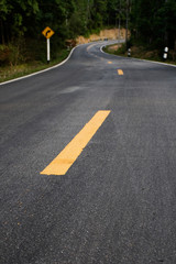 Winding Road in Thailand