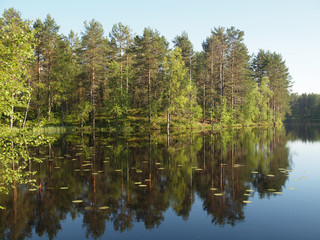 Fototapeta premium Beautiful lake