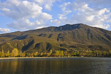 Lake Treska near Skopje