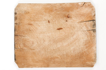 old wooden board with cracks