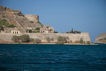 Fototapeta na wymiar Grecka wyspa Spinalonga
