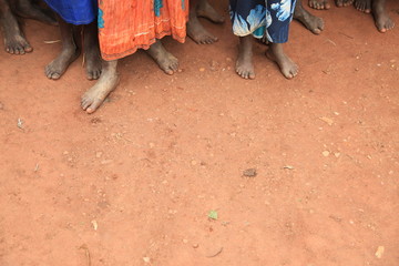 African Children's Feet