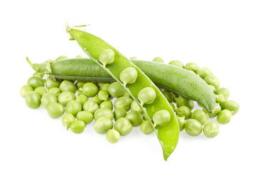 Peas with pod