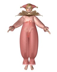 Pierrot Clown Doll - Pink © Algol