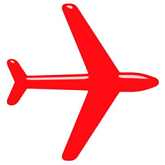 Obraz premium 3D Airplane