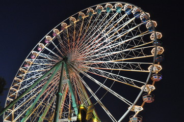 Riesenrad bei nacht 2