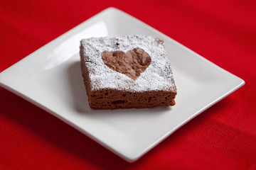 Brownie with Heart