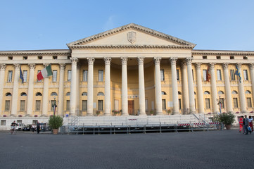 Fototapeta na wymiar Pałac romański w Weronie