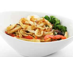 Noodles with Seafood