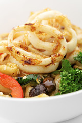 Noodles with Seafood