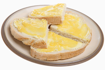 Bread and Lemon Curd