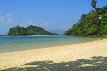 Tropical landscape, Langkawi island, Malaysia