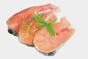 tranci di salmone