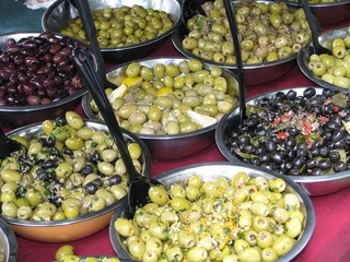 bowl with olives