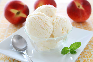 Peach Ice Cream